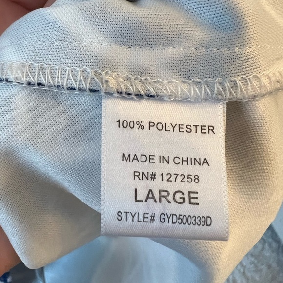 Emmelee Blue & White Floral Dress Size L - Picture 5 of 9